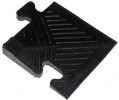 Уголок для резинового бордюра,черный,толщина 12 мм MB Barbell MB-MatB-Cor12  - магазин СпортДоставка. Спортивные товары интернет магазин в Челябинске 