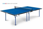 Теннисный стол всепогодный Sunny Light Outdoor blue облегченный вариант 6015 s-dostavka - магазин СпортДоставка. Спортивные товары интернет магазин в Челябинске 
