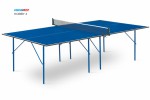 Теннисный стол для помещения swat Hobby 2 blue любительский стол для использования в помещениях 6010 s-dostavka - магазин СпортДоставка. Спортивные товары интернет магазин в Челябинске 