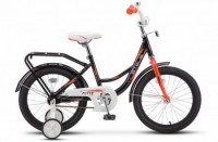 Детский велосипед Stels Flyte 18" Z011 Чёрный красный - магазин СпортДоставка. Спортивные товары интернет магазин в Челябинске 