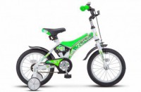 Детский велосипед Stels Jet 14" Z010 зеленый - магазин СпортДоставка. Спортивные товары интернет магазин в Челябинске 