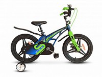 Детский велосипед Stels Galaxy Pro 14" V010 зеленый - магазин СпортДоставка. Спортивные товары интернет магазин в Челябинске 
