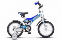 Детский велосипед Stels Jet 14" Z010 синий - магазин СпортДоставка. Спортивные товары интернет магазин в Челябинске 
