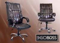 Офисное массажное кресло EGO BOSS EG1001 Шоколад в комплектации LUX - магазин СпортДоставка. Спортивные товары интернет магазин в Челябинске 