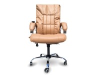 Офисное массажное кресло EGO BOSS EG1001 Орех в комплектации LUX - магазин СпортДоставка. Спортивные товары интернет магазин в Челябинске 
