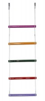 Детская веревочная лестница для ДСК 5 перекладин цвет радуга ЛВ5-3А - магазин СпортДоставка. Спортивные товары интернет магазин в Челябинске 