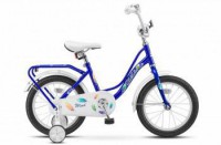 Детский велосипед Stels Wind 16" Z020 синий - магазин СпортДоставка. Спортивные товары интернет магазин в Челябинске 