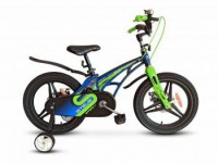 Детский велосипед Stels Galaxy Pro 16" V010 зеленый - магазин СпортДоставка. Спортивные товары интернет магазин в Челябинске 