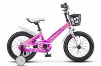 Детский велосипед Stels Pilot-150 16" V010 розовый - магазин СпортДоставка. Спортивные товары интернет магазин в Челябинске 